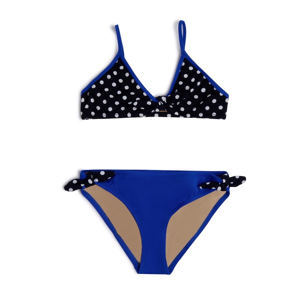 J.CREW GIRLS POLKA DOT BIKINI